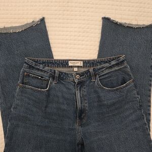 Abercrombie & Fitch Straight Leg Blue Jeans